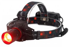 celovka s cervenym LED svetlem